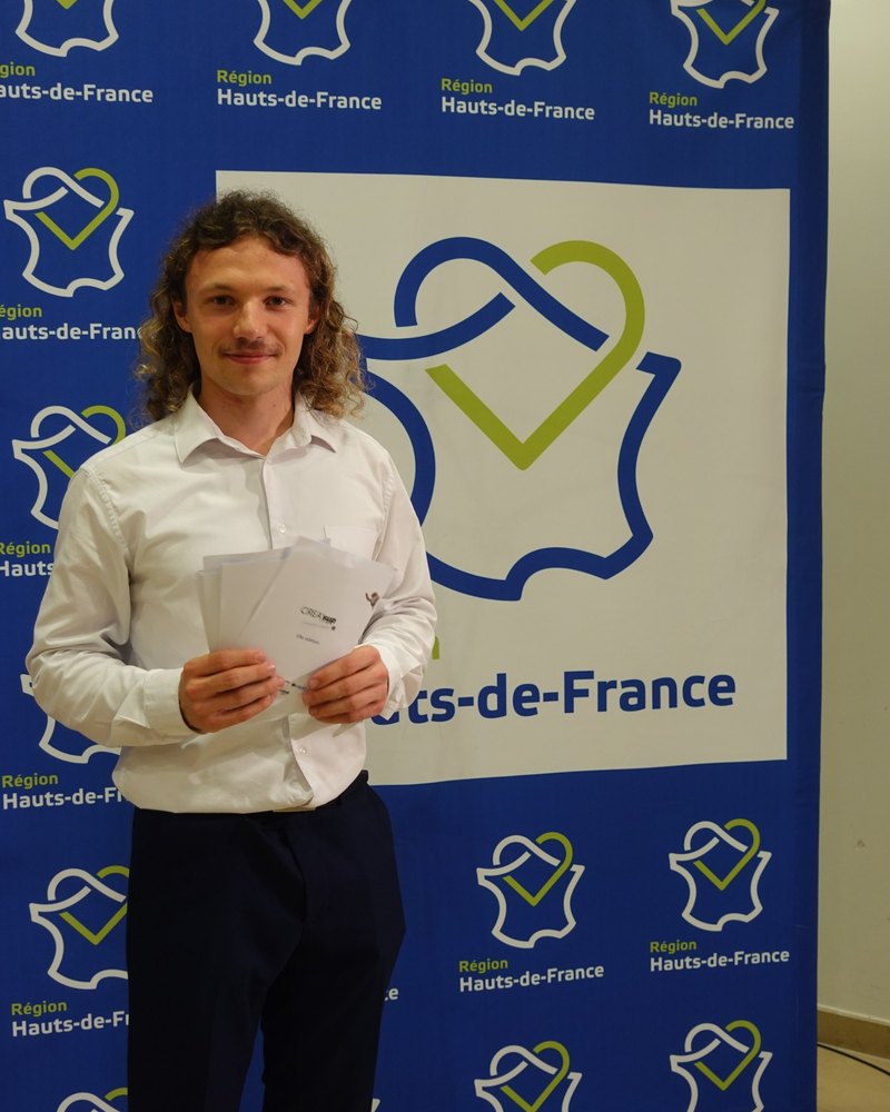 Kilian Kwiczor anime une remise de prix
